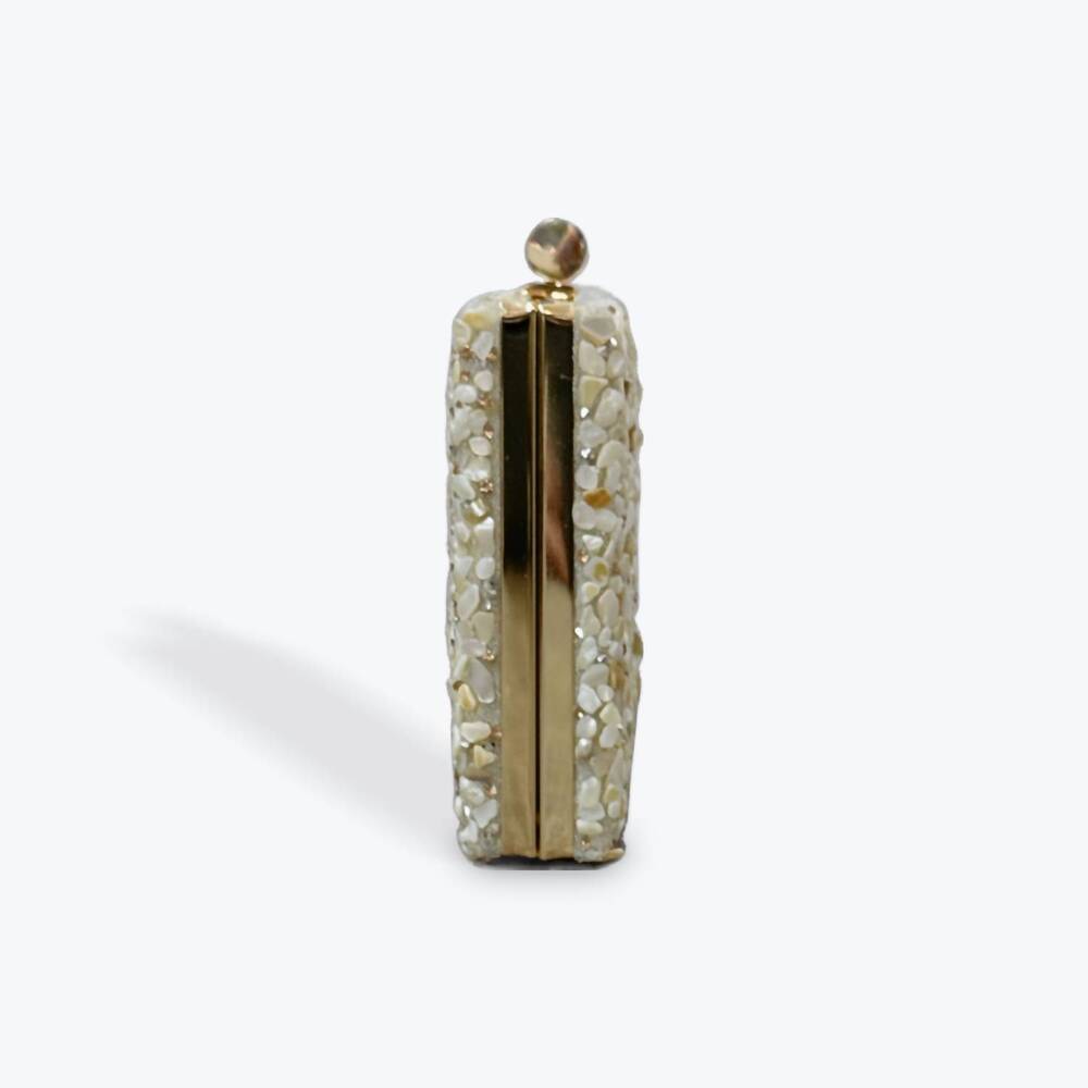 NEW DOLCE VITA rockee clutch in pink multi - Picture 3 of 3
